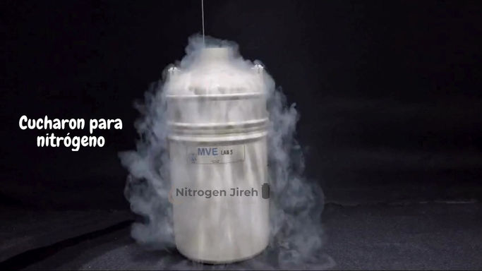 Cucharon para nitrógeno